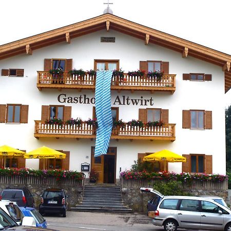 Gasthof Pension Altwirt Sachsenkam Luaran gambar